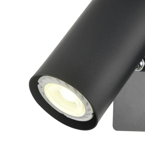 HOLOFOTE 1 LUZ PRETO GU10 ADARA 2