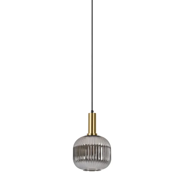 CANDEEIRO DE TECTO 1 LUZ ABAJUR COR DE FUMO Ø20 E27 SHELBY CANDEEIRO DE TECTO 1 LUZ ABAJUR COR DE FUMO Ø20 E27 SHELBY