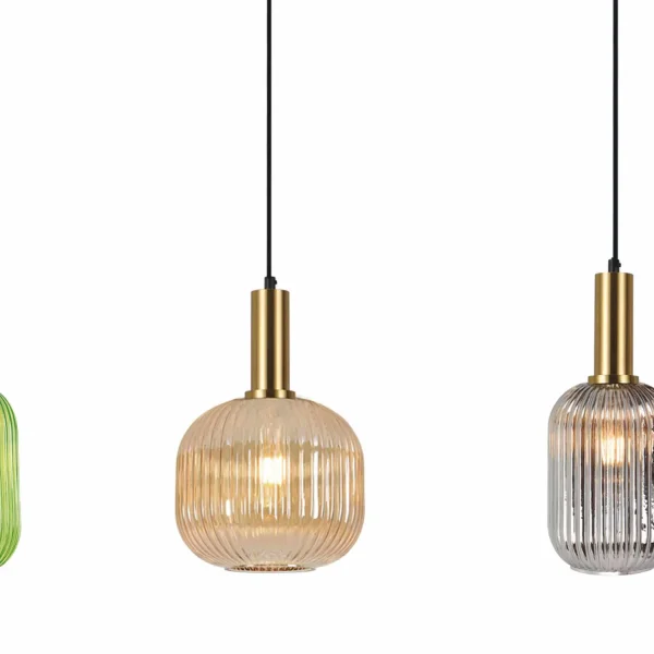 CANDEEIRO DE TECTO 4 LUZES ABAJURES COMBINADOS E27 SHELBY