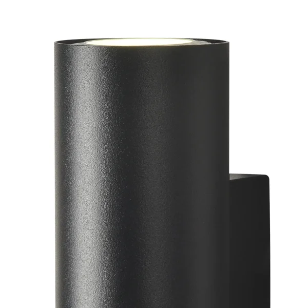 LÂMPADA DA PAREDE PRETO GU10 ADARA