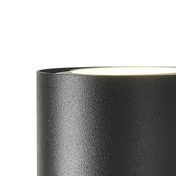 LÂMPADA DA PAREDE PRETO GU10 ADARA