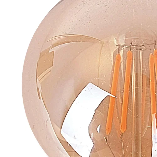 BOMBILLA LED E27 G95 8W 4000K REGULABLE ÁMBAR