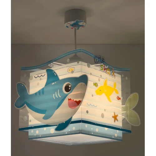 LÂMPADA PENDENTE INFANTIL LITTLE SHARK E27