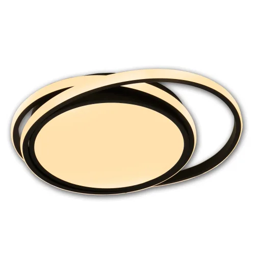 LÂMPADA DE TETO LED 60 W PRETO DIMMABLE OFELIA