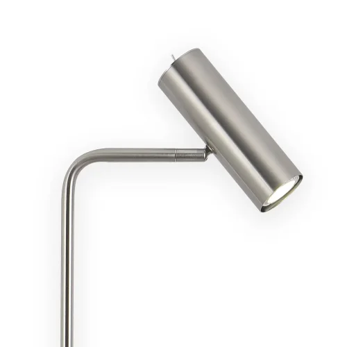 LUMINÁRIA DE PÉ AÇO NÍQUEL ACETINADO ADARA