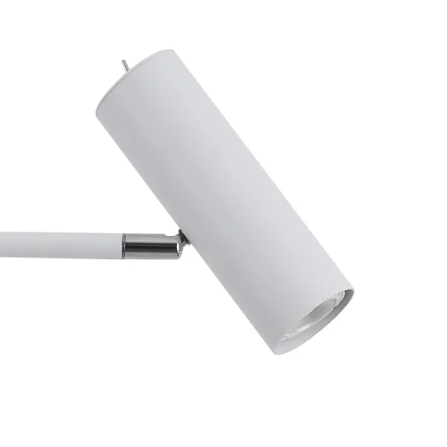 LUMINÁRIA DE PÉ ADARA AÇO PINTADO DE BRANCO