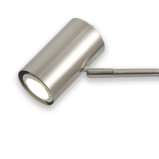 LÂMPADA DE MESA DE AÇO NÍQUEL ACETINADO ADARA 2