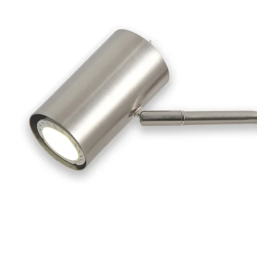 LÂMPADA DE MESA DE AÇO NÍQUEL ACETINADO ADARA