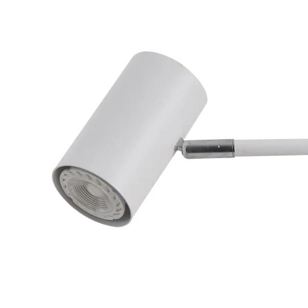 ADARA LÂMPADA DE MESA DE AÇO PINTADO DE BRANCO