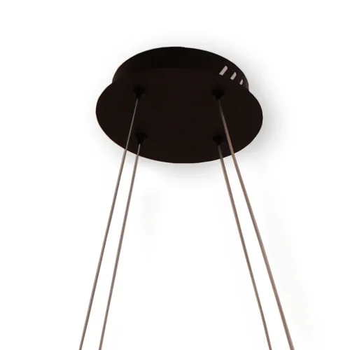 LÂMPADA DE TETO LED 83 W 4000K ∅78 CM PRETO LUMINOZA