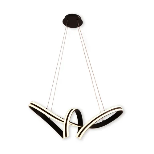 LÂMPADA DE TETO LED 83 W 4000K ∅78 CM PRETO LUMINOZA