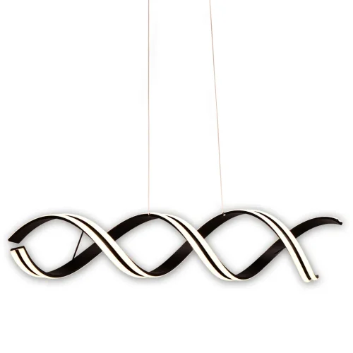 LÂMPADA DE TETO LED 90 W 4000K 100 CM PRETO LUMINOZA