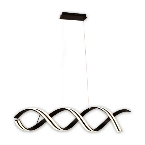 LÂMPADA DE TETO LED 90 W 4000K 100 CM PRETO LUMINOZA 2