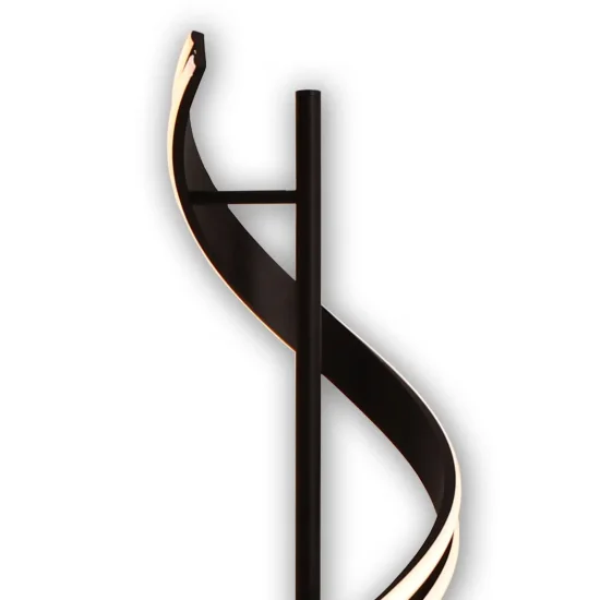 LÂMPADA DE PISO LED 26 W 4000K PRETO LUMINOZA 2