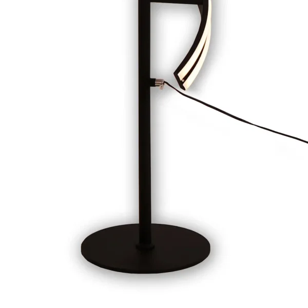 LÂMPADA DE PISO LED 26 W 4000K PRETO LUMINOZA