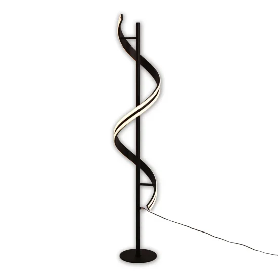 LÂMPADA DE PISO LED 26 W 4000K PRETO LUMINOZA