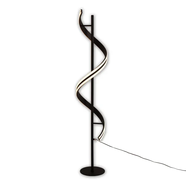 LÂMPADA DE PISO LED 26 W 4000K PRETO LUMINOZA