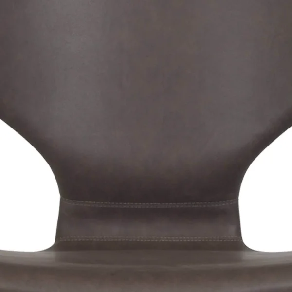 CADEIRA UPPLAND MARROM PU FAIA BASE