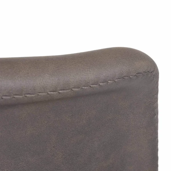 CADEIRA TORRE KARLSKRONA BASE PU FAIA MARROM