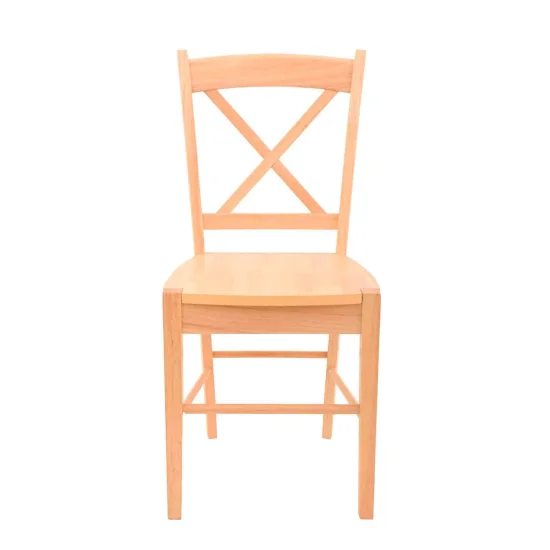 CADEIRA DE MADEIRA HÉVEA NATURAL 2