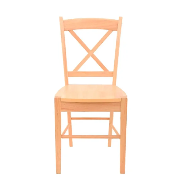 CADEIRA DE MADEIRA HÉVEA NATURAL