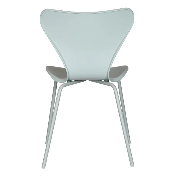 CADEIRA EMPILHÁVEL LUMINANCE AQUAMARINE