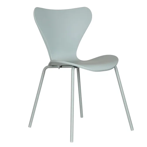 CADEIRA EMPILHÁVEL LUMINANCE AQUAMARINE