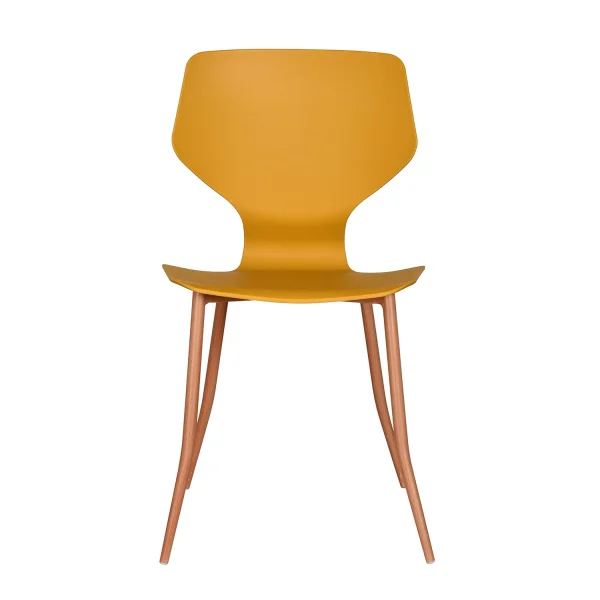 CADEIRA DE POLIPROPILENO COR MOSTARDA UPPLAND