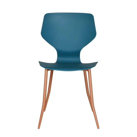 CADEIRA DE POLIPROPILENO AZUL COBALTO UPPLAND 2