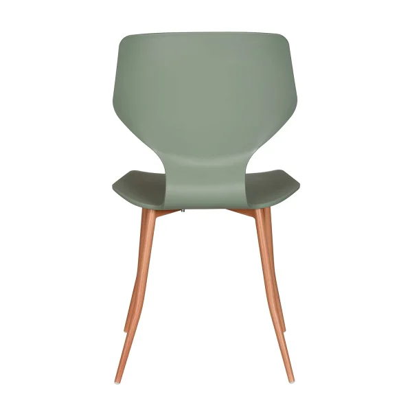 CADEIRA DE POLIPROPILENO VERDE KALE UPPLAND