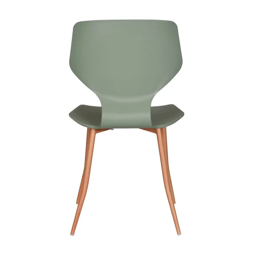 CADEIRA DE POLIPROPILENO VERDE KALE UPPLAND