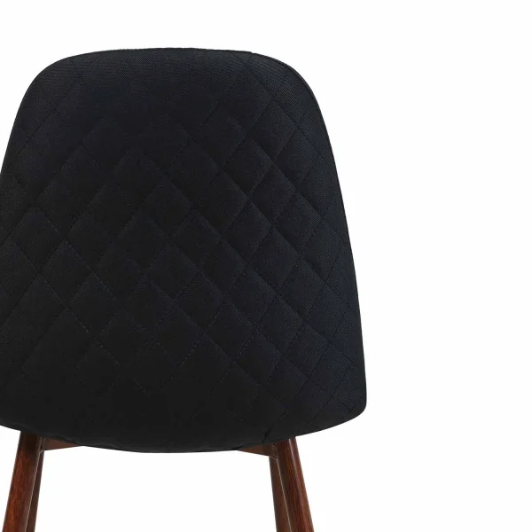 CADEIRA DE JANTAR ESTOFADA GRACIA PRETA