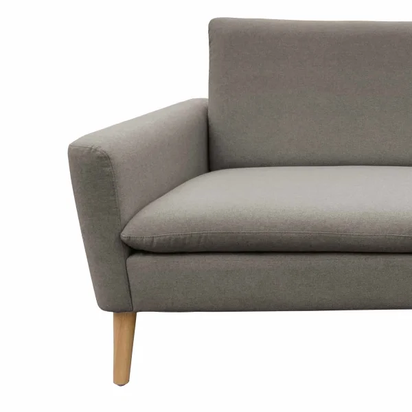 SOFÁ 3 LUGARES COR CINZA OASIS