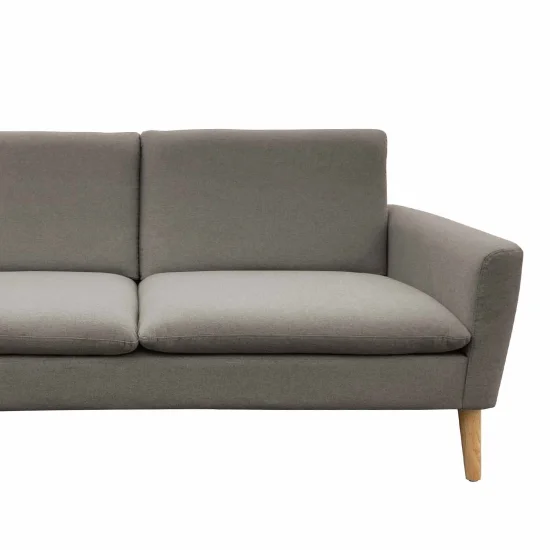 SOFÁ 3 LUGARES COR CINZA OASIS 2