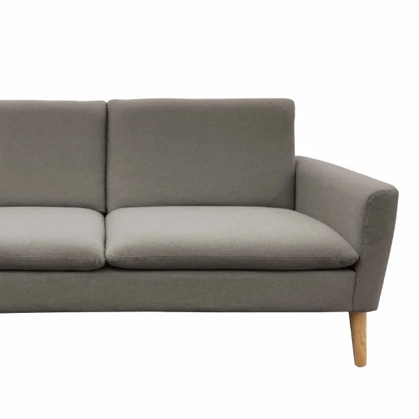 SOFÁ 3 LUGARES COR CINZA OASIS