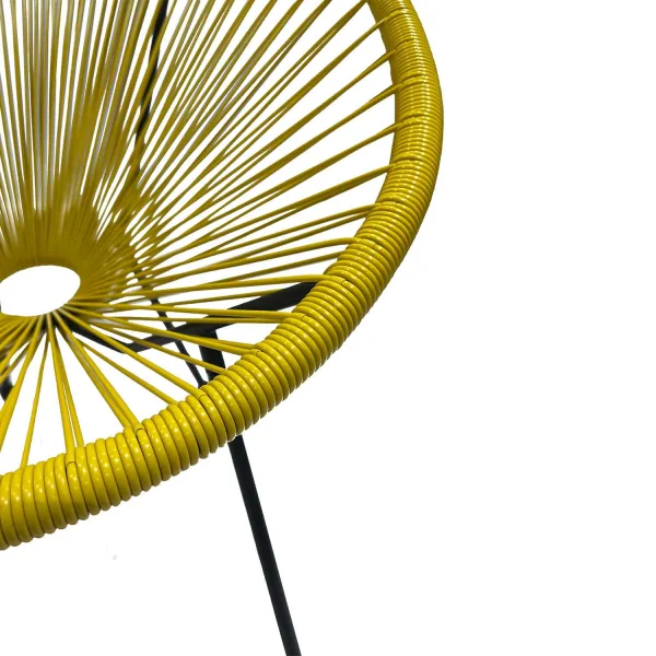 CADEIRA MIAMI SPRINGS AMARELA