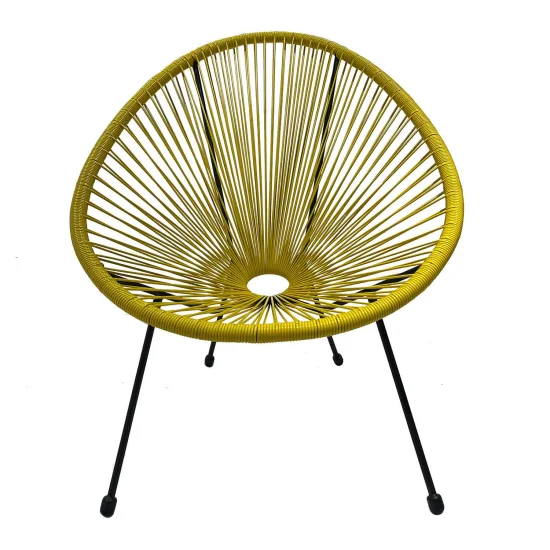 CADEIRA MIAMI SPRINGS AMARELA 2