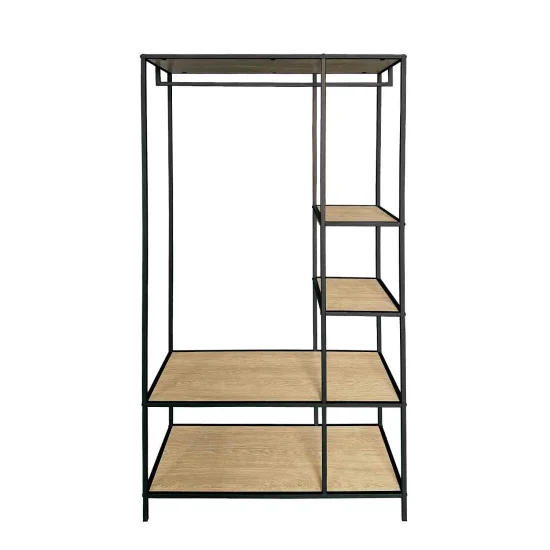 PRATELEIRA SELENE CARVALHO/PRETO 2