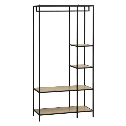 PRATELEIRA SELENE CARVALHO/PRETO