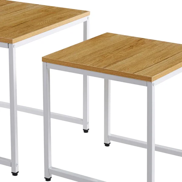 CONJUNTO DE MESA DE NINHO SWINDON BRANCO