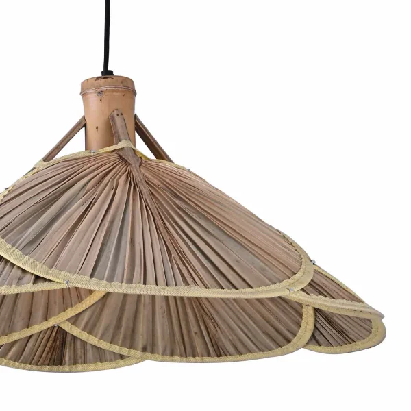 CANDEEIRO DE TETO EM FIBRAS NATURAIS GLADIOLO