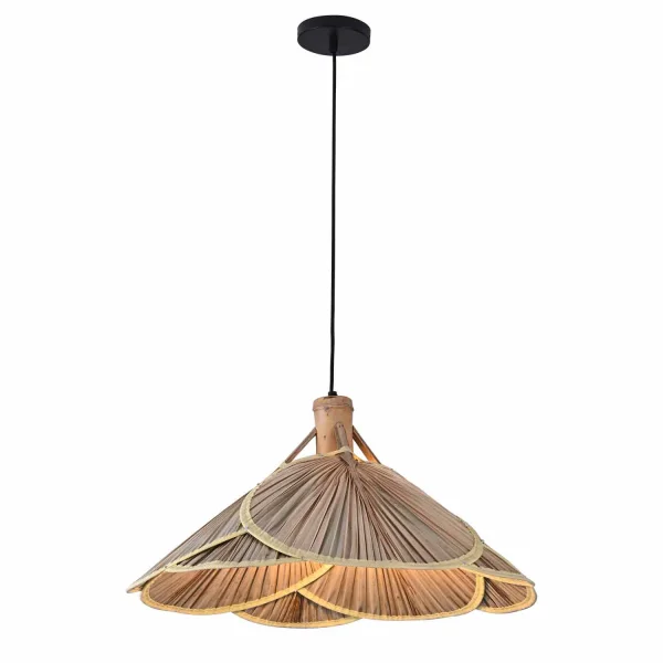 CANDEEIRO DE TETO EM FIBRAS NATURAIS GLADIOLO