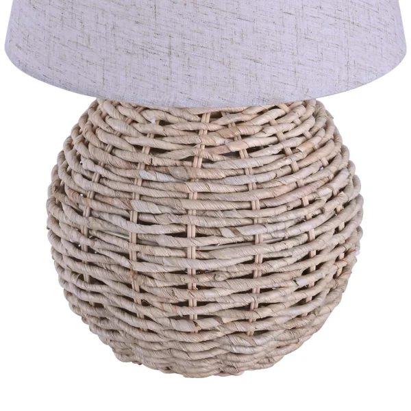 CANDEEIRO DE MESA EM RATTAN NATALIA