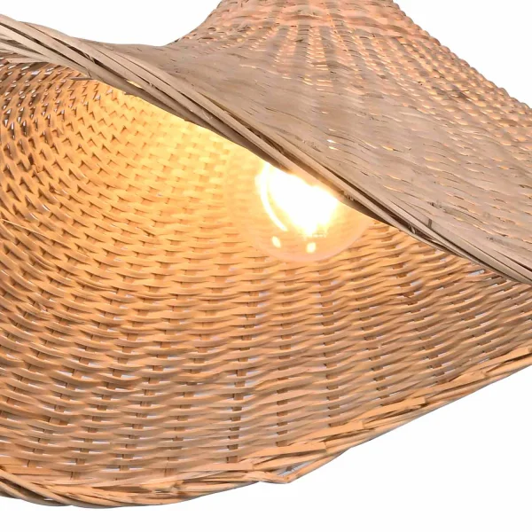 CANDEEIRO SUSPENSO RATTAN Ø 42 GENEVIEVE