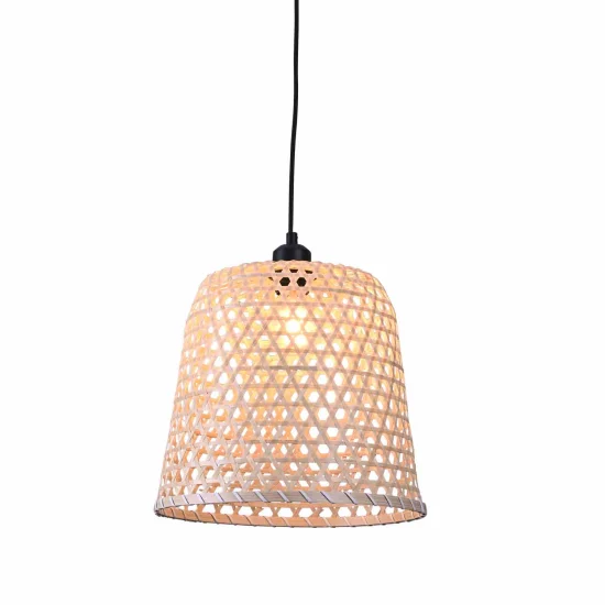 CANDEEIRO DE TETO BAMBÚ Ø 30 CM LOVISA