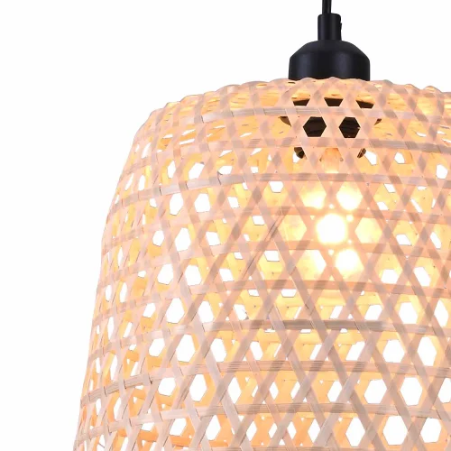 CANDEEIRO DE TETO BAMBÚ Ø 30 CM LOVISA