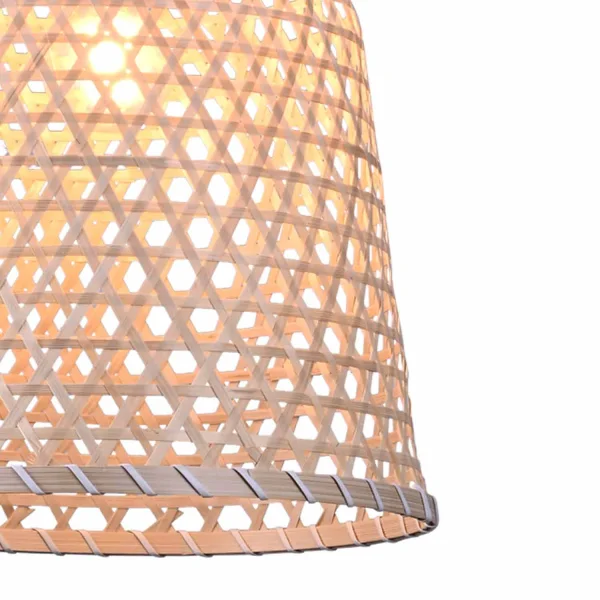 CANDEEIRO DE TETO BAMBÚ Ø 30 CM LOVISA