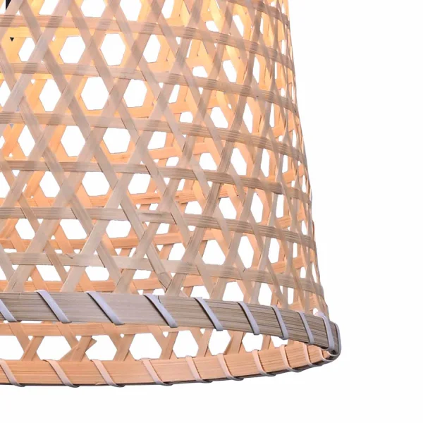 CANDEEIRO DE TETO BAMBU Ø 50 CM LOVISA