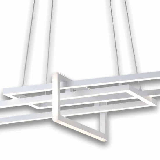 CANDEEIRO DE TETO LED REGULÁVEL 40 W BRANCO ATTICUS 2