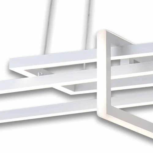 CANDEEIRO DE TETO LED REGULÁVEL 40 W BRANCO ATTICUS